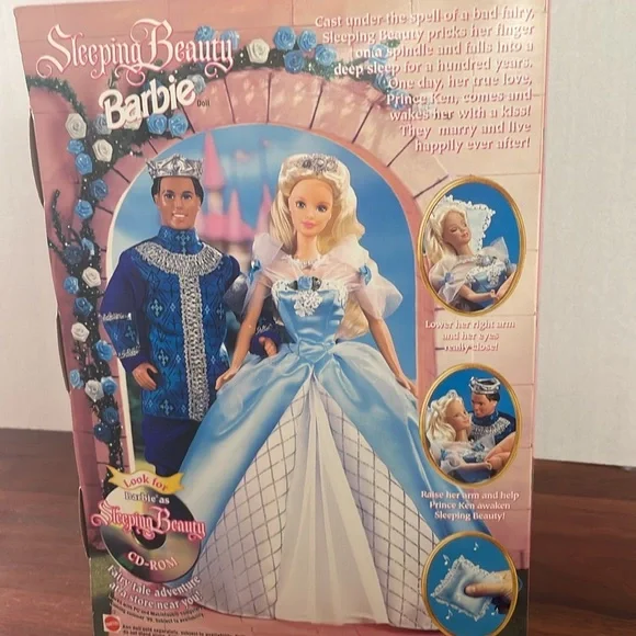 1998 Sleeping Beauty Barbie NIB - Picture 5 of 11